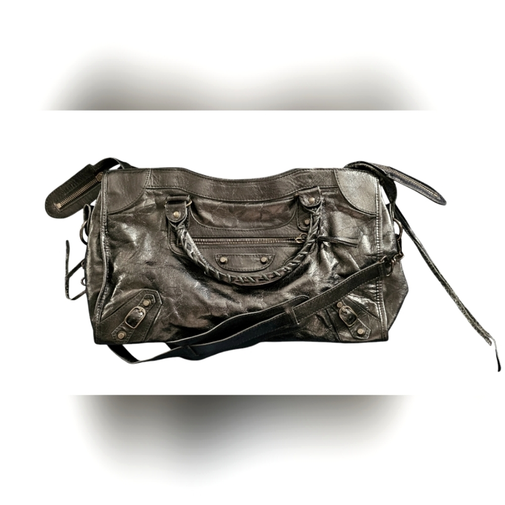 ❌️SOLD❌️Balenciaga City Shoulder Handbag Two-way Black